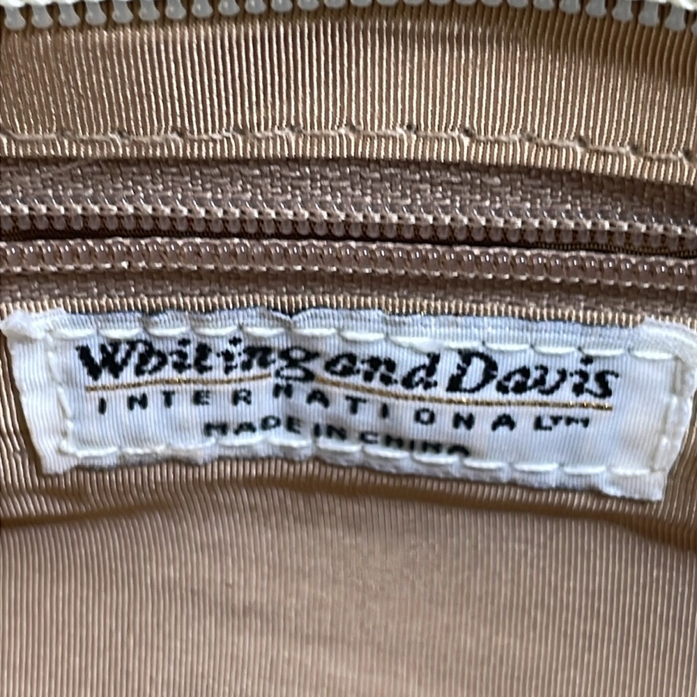 🪸 Vintage Whiting & Davis White Metal Mesh Clutch - Picture 7 of 12